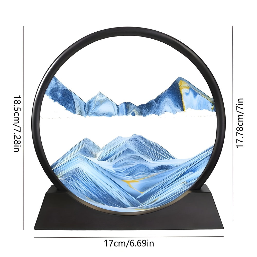 Sandscape™ | 7 inch 3D Dynamic Sand Art Lamp Liquid Motion