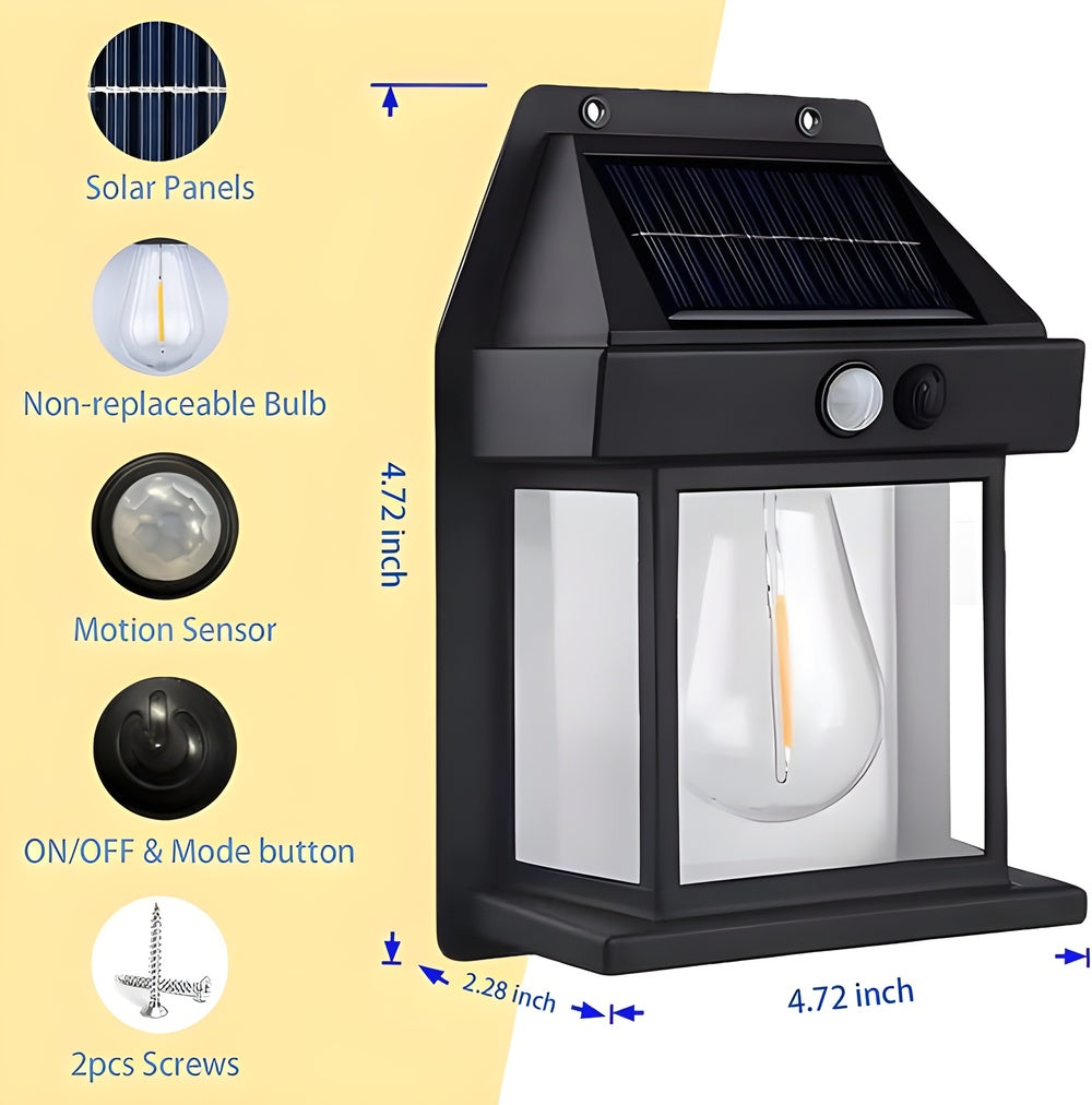 SolarSense™ | Solar Sensor Wall Light