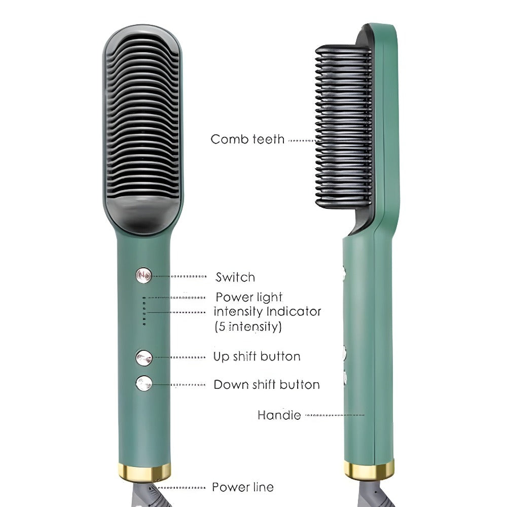 Str8Glide™ | Hair Straightener Comb for Women & Men